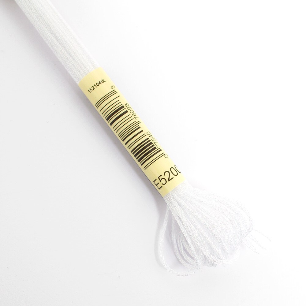 Sewing Supplies, Art & School, DMC, 6 strand, Metallic, Embroidery floss, 50172, Pearl White
